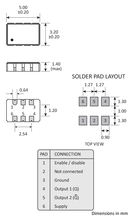 Golledge 5032 SM oscillator package